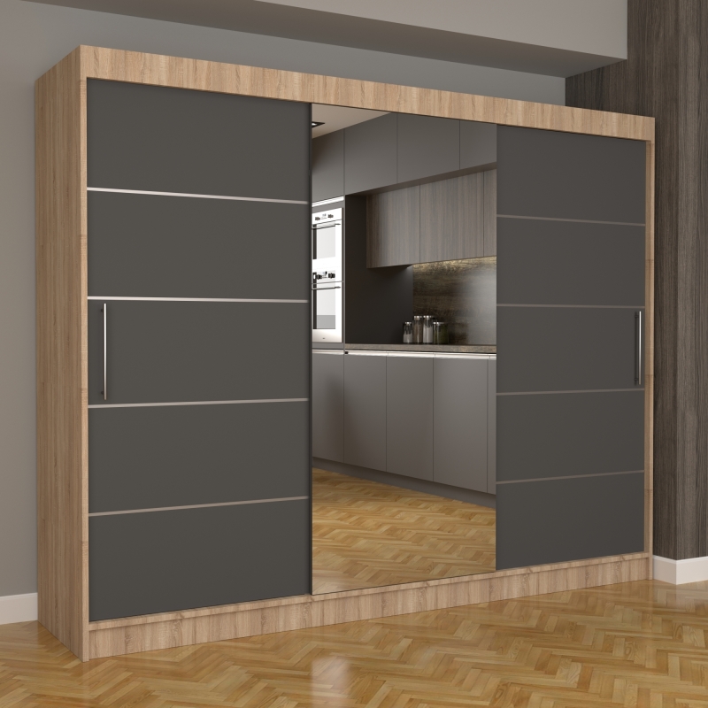 Dulap Dormitor Nova Plus 250 cm x 200...