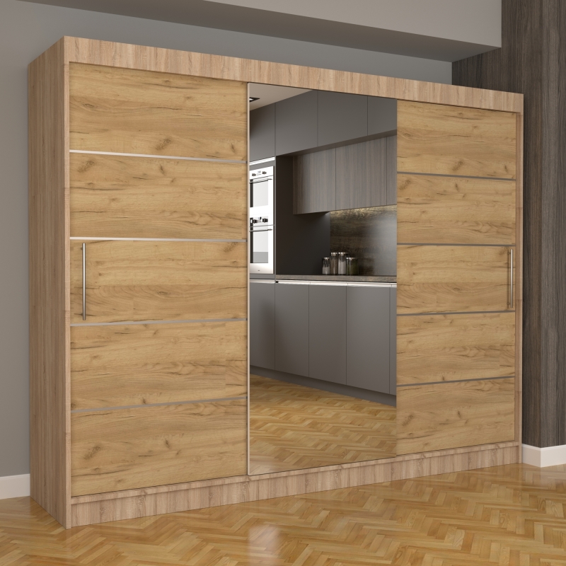 Dulap Dormitor Nova Plus 250 cm x 200...