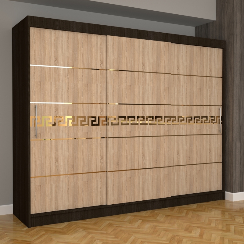 Dulap Dormitor Nova Gold 250 cm x 200...