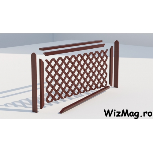 Balustrada lemn foisoare model Classik