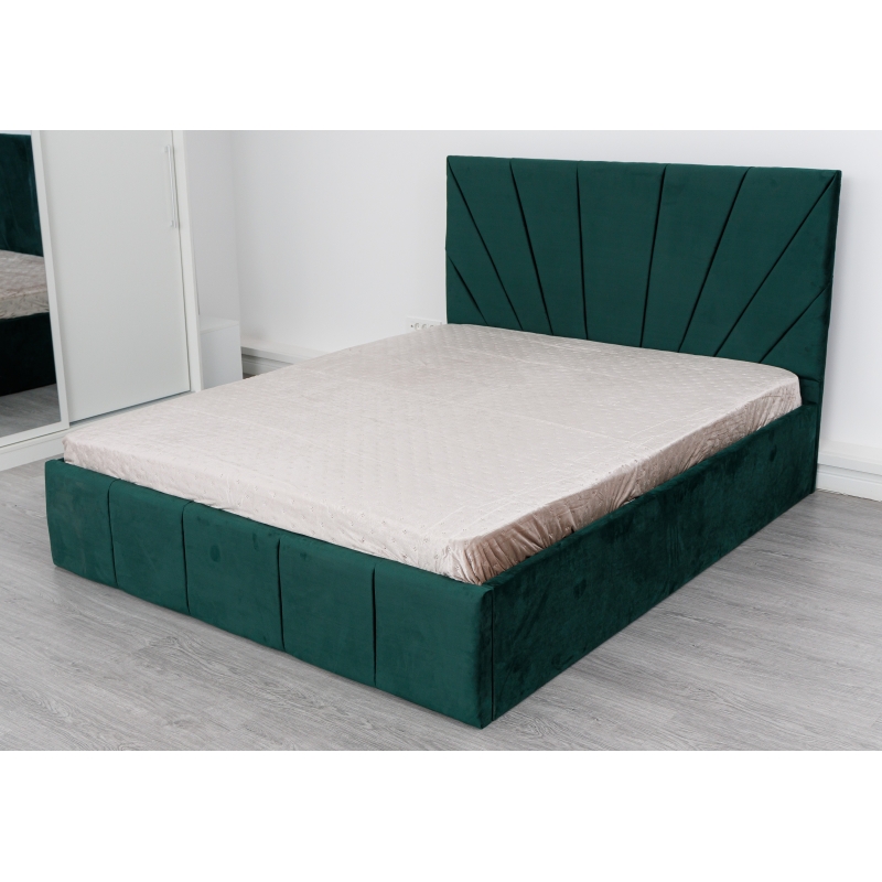 Pat Violeta Verde tapitat 160x200 din...