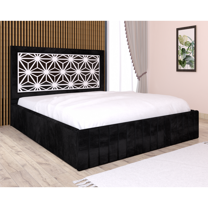 Pat Tapitat Stefan Cod102 Negru Fara...