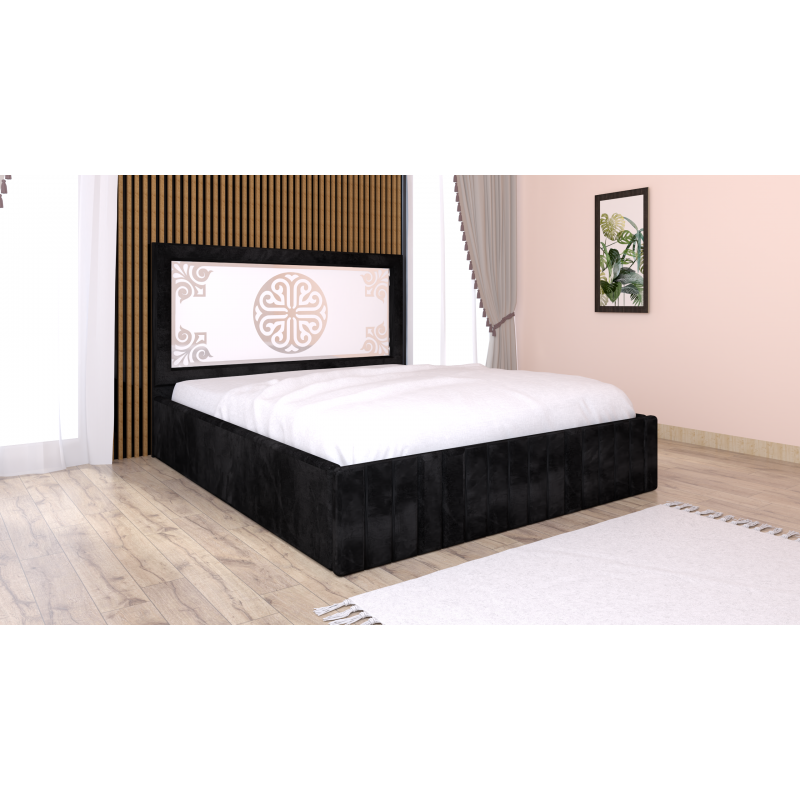 Pat Tapitat Stefan Cod116 Negru Fara...