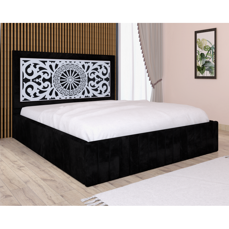 Pat Tapitat Stefan Cod125 Negru Fara...