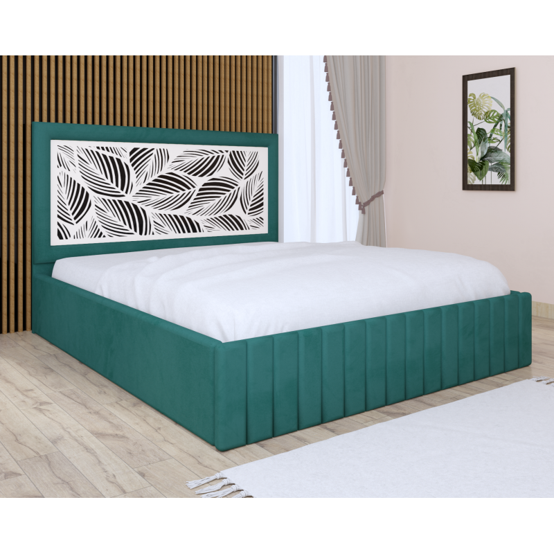 Pat Tapitat Stefan Cod137 Verde Cu...