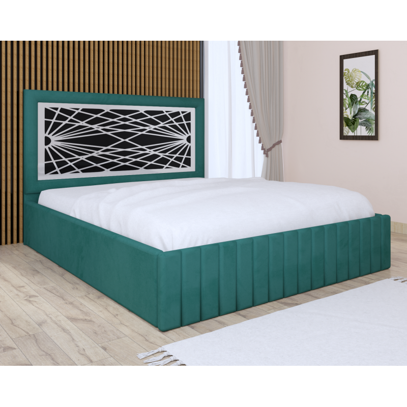 Pat Tapitat Stefan Cod174 Verde Cu...
