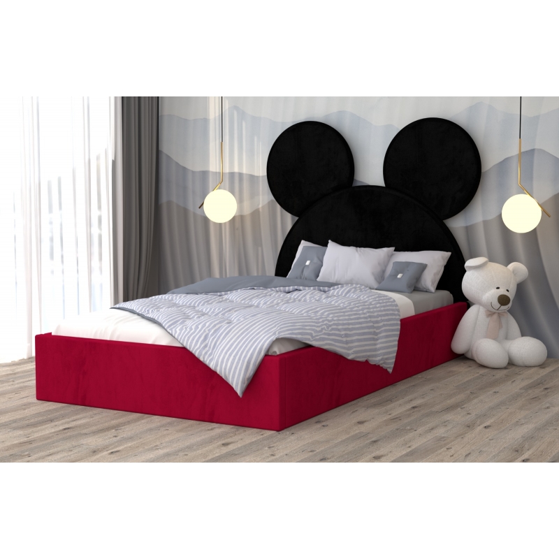 Pat Tapitat Mickey Negru Rosu cu...