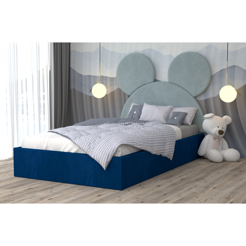 Pat Tapitat Mickey Lemon Albastru cu...