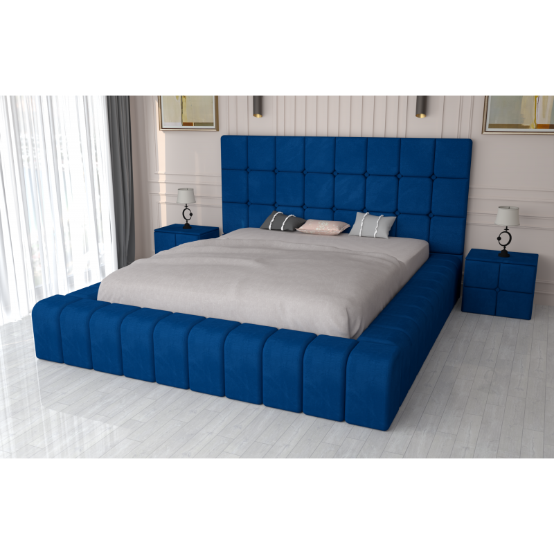 Pat Tapitat Regal Galaxy Albastru cu...