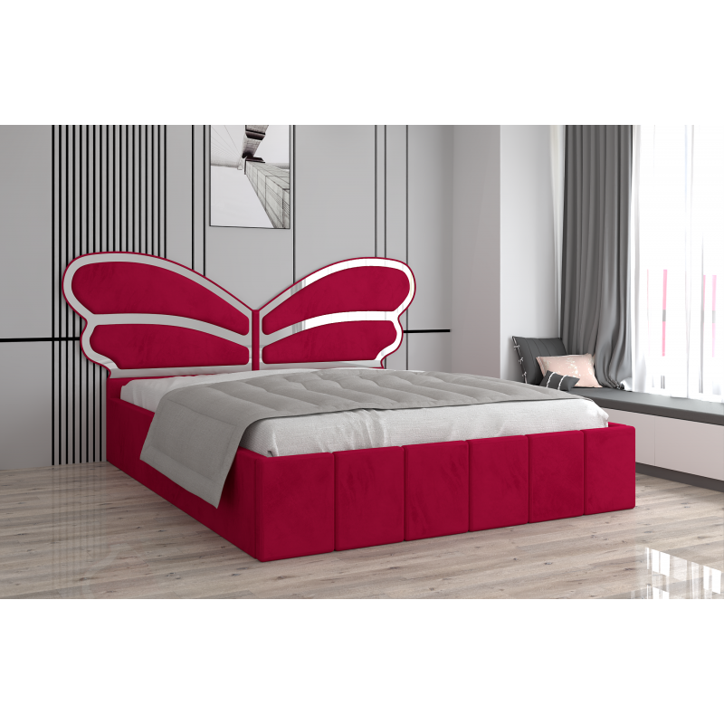 Pat Tapitat Luna Mini Visiniu Cu...