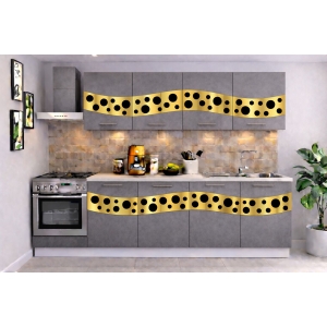 Bucatarie Madrid 180 cm Gri...
