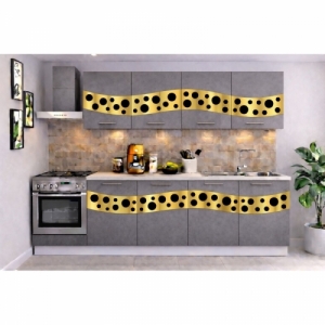 Bucatarie Madrid 200 cm Gri...