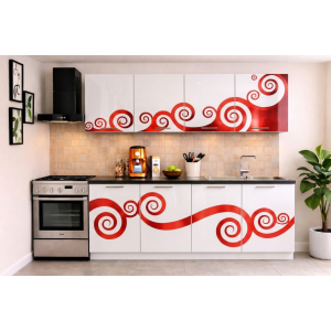 Bucatarie Roma 200 cm Alb...