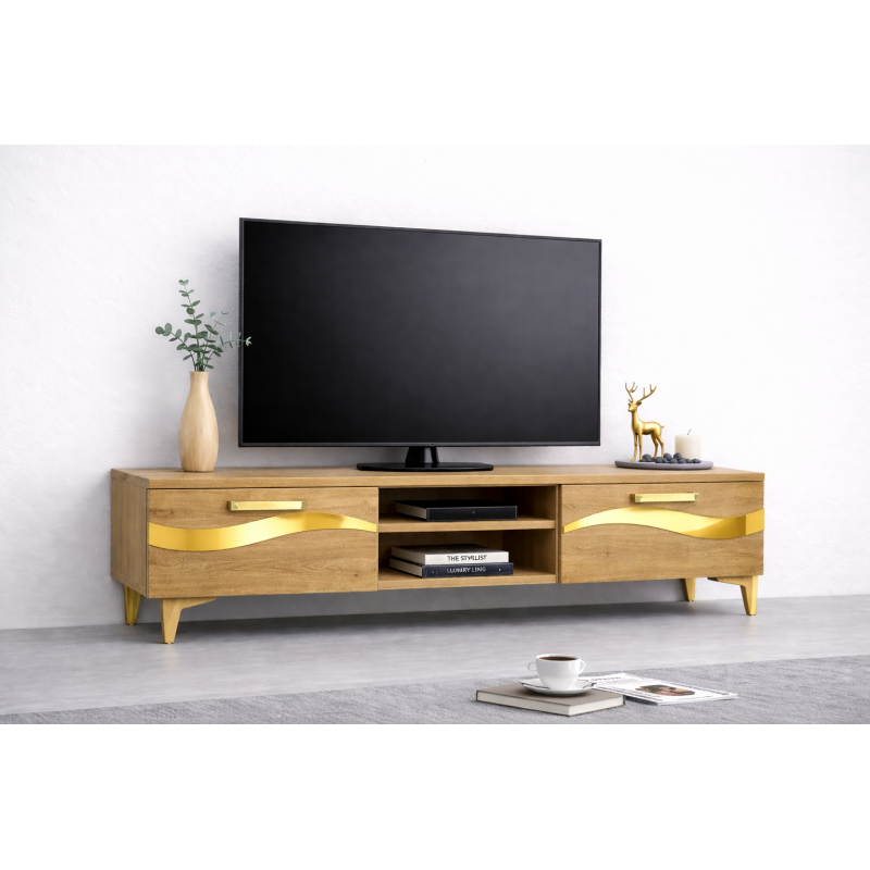 Comoda TV Living Viena 180 cm Sonoma...