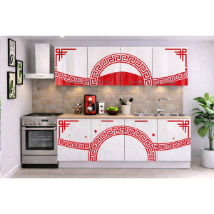 Bucatarie Verona 200 cm Alb...