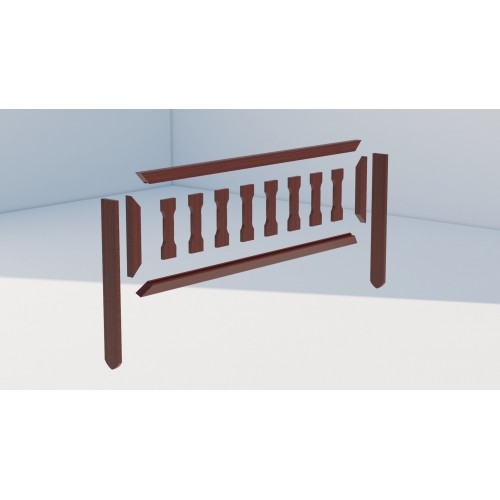 Gardulet superior lemn Castello