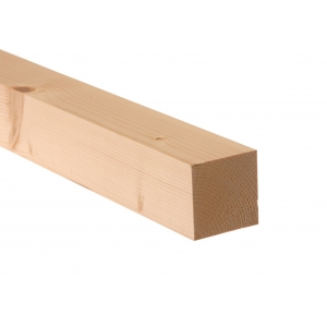 Stalp lemn rindeluit 7 cm x 7 cm